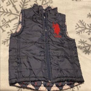 *NWOT* Reversible Vest with pocket is each side